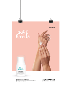 Poster Handcreme plus - soft hands