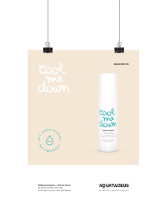 Poster Heilwasserspray - cool me down