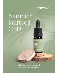 Poster "CBD Naturextrakt Premium"